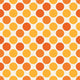 Yellow and orange dots Wallpaper