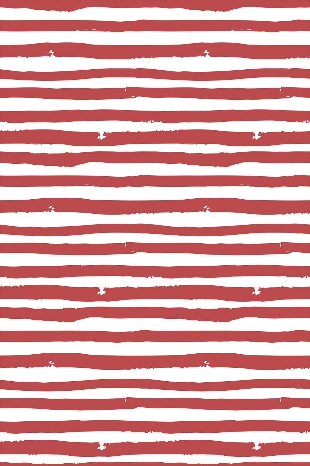 Red painted stripes Peel and Stick Removable Wallpaper