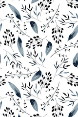 floral and leaf wallpaper pattern repeat