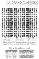 paint spots peel and stick wallpaper specifiation