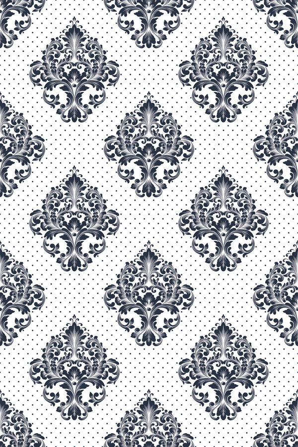 Damask print