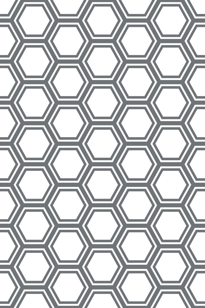 hexagon line wallpaper pattern repeat