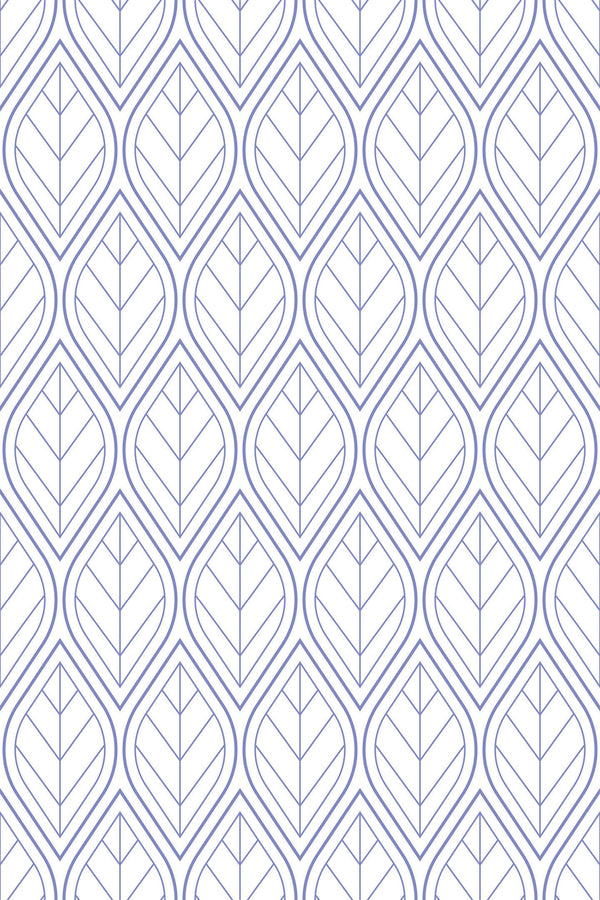 seamless botanical leaf wallpaper pattern repeat