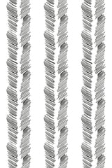 Brush stroke herringbone
