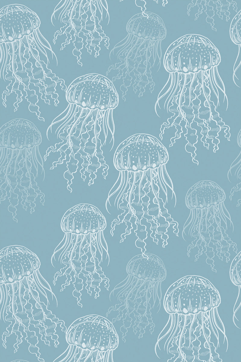 jellyfish wallpaper pattern repeat