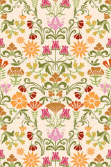Art nouveau floral