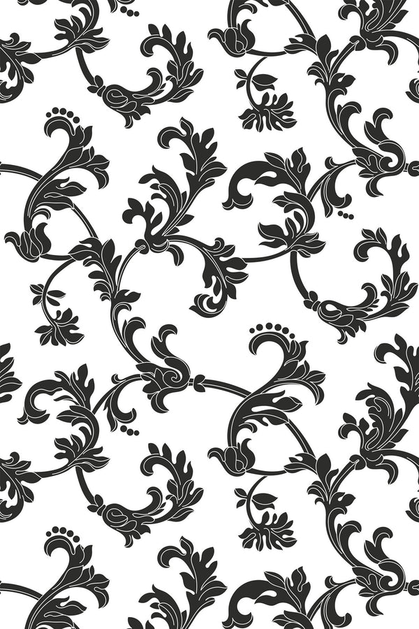 vintage ornamental wallpaper pattern repeat