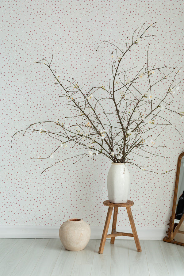decorative plant vase wooden stool living room sprinkles decor