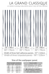 abstract vertical line peel and stick wallpaper specifiation