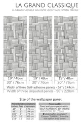 abstract geometric line peel and stick wallpaper specifiation