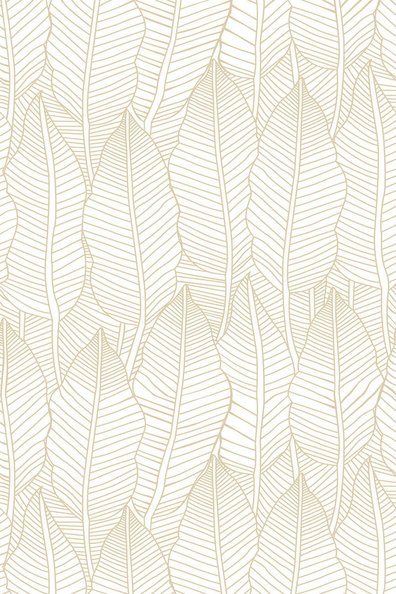 seamless golden leaf wallpaper pattern repeat
