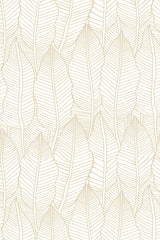 Seamless golden leaf