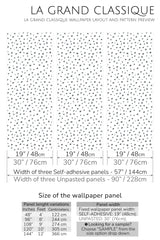 paint circles peel and stick wallpaper specifiation