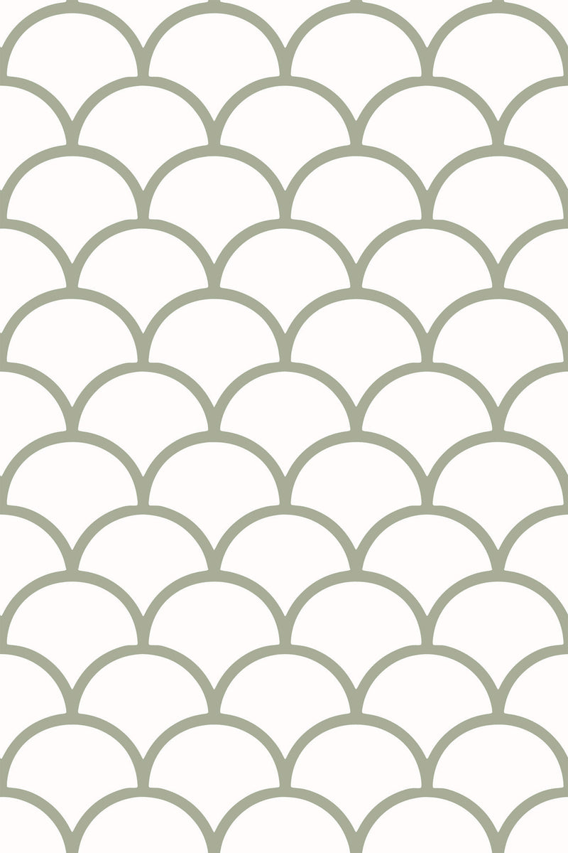 oval tile wallpaper pattern repeat