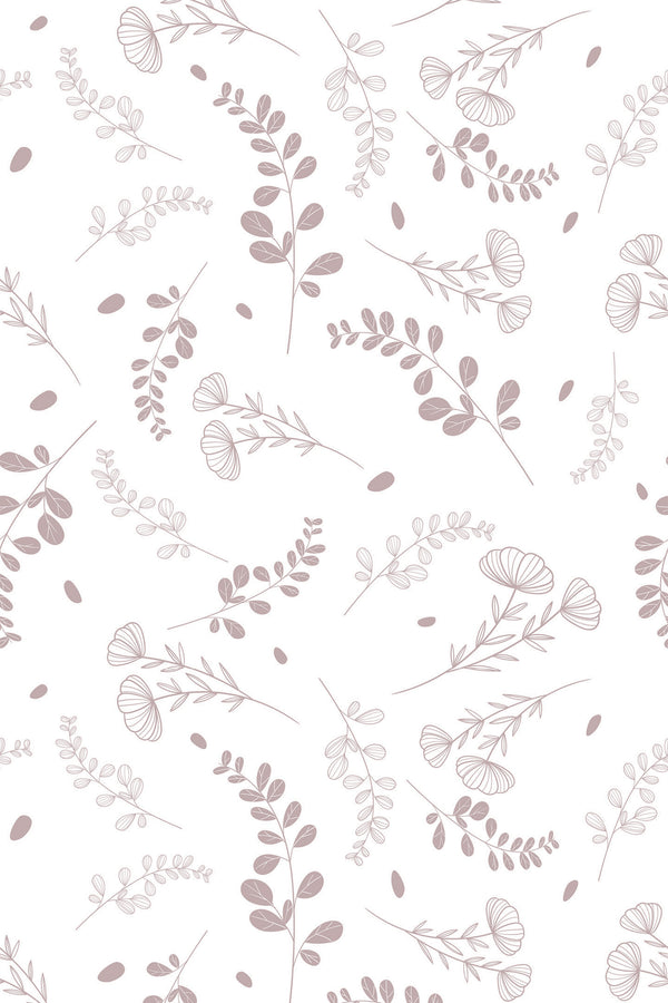 Minimal floral pattern