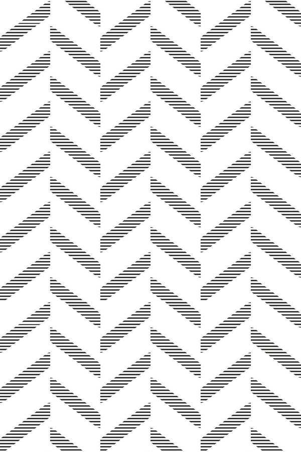 Striped herringbone