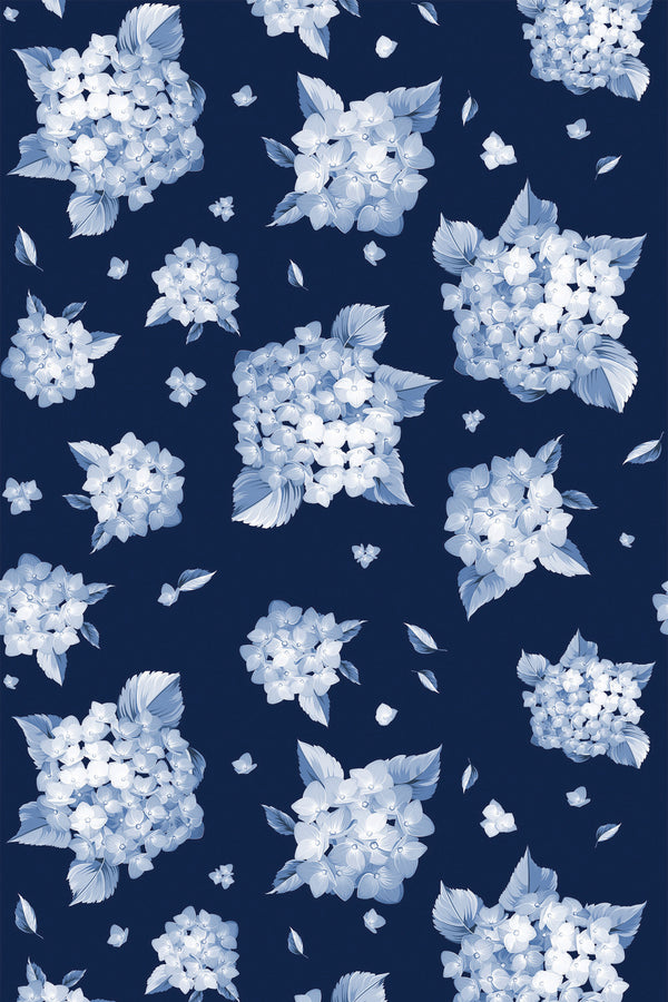 blue flower wallpaper pattern repeat