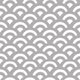 Art deco double wave Wallpaper