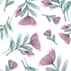 Watercolor flowers Wallpaper