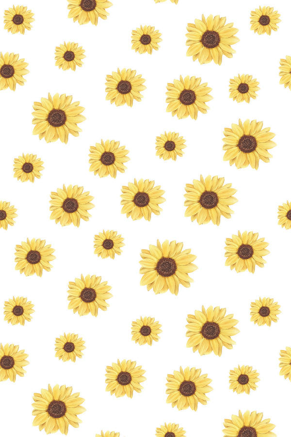 sunflower wallpaper pattern repeat