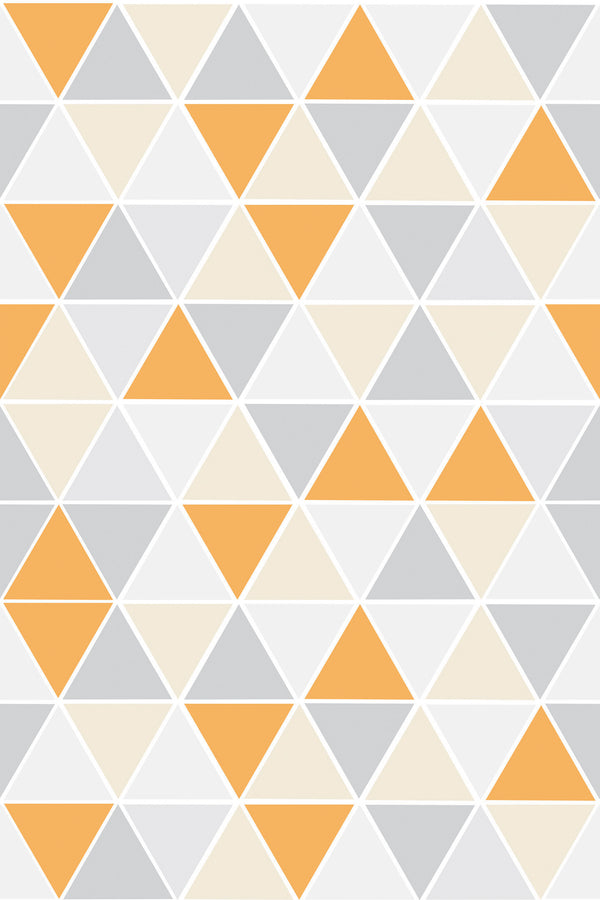triangular geometric wallpaper pattern repeat