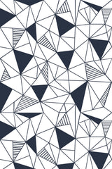 Navy mosaic
