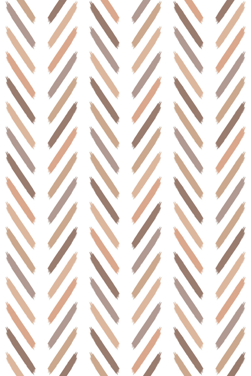 beige watercolor herringbone wallpaper pattern repeat