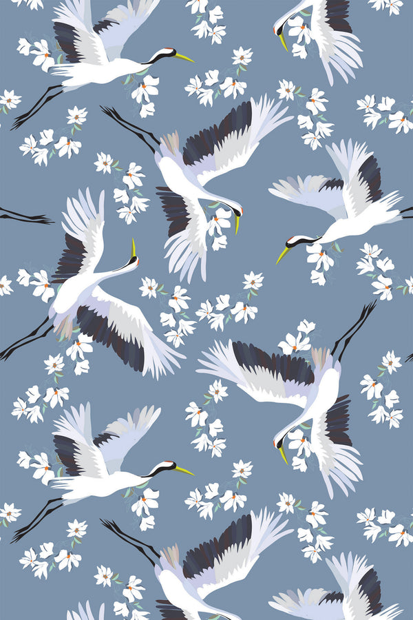 heron pattern wallpaper pattern repeat