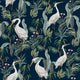 Crane pattern Wallpaper