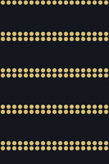Golden dotted line