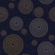 Retro blue circles Wallpaper