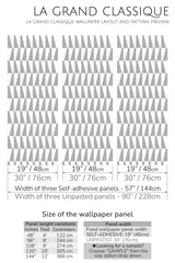 triangles peel and stick wallpaper specifiation