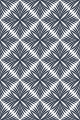 Art deco leaf