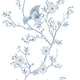 Blue farmhouse bird Wallpaper