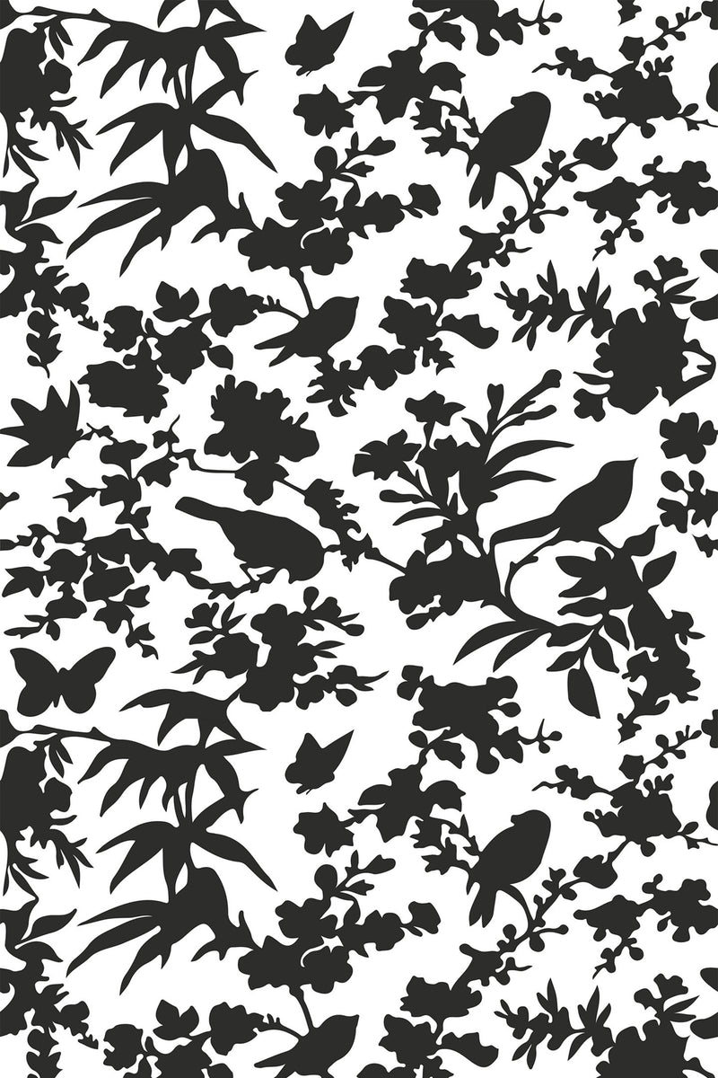 bird silhouette wallpaper pattern repeat
