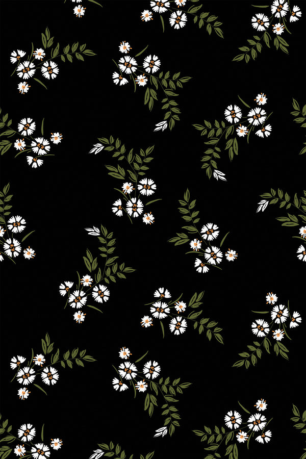 white flower wallpaper pattern repeat