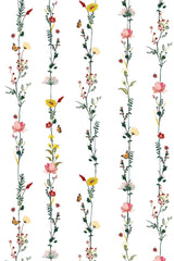 Minimal floral line