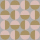 MId-century circle Wallpaper
