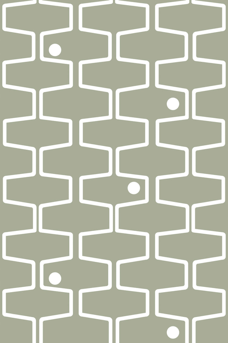 retro geometric line wallpaper pattern repeat