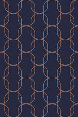 oval geometric wallpaper pattern repeat