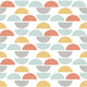 Colorful boho circle Wallpaper