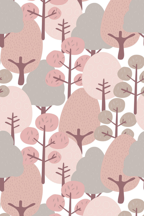 fairytale forest wallpaper pattern repeat