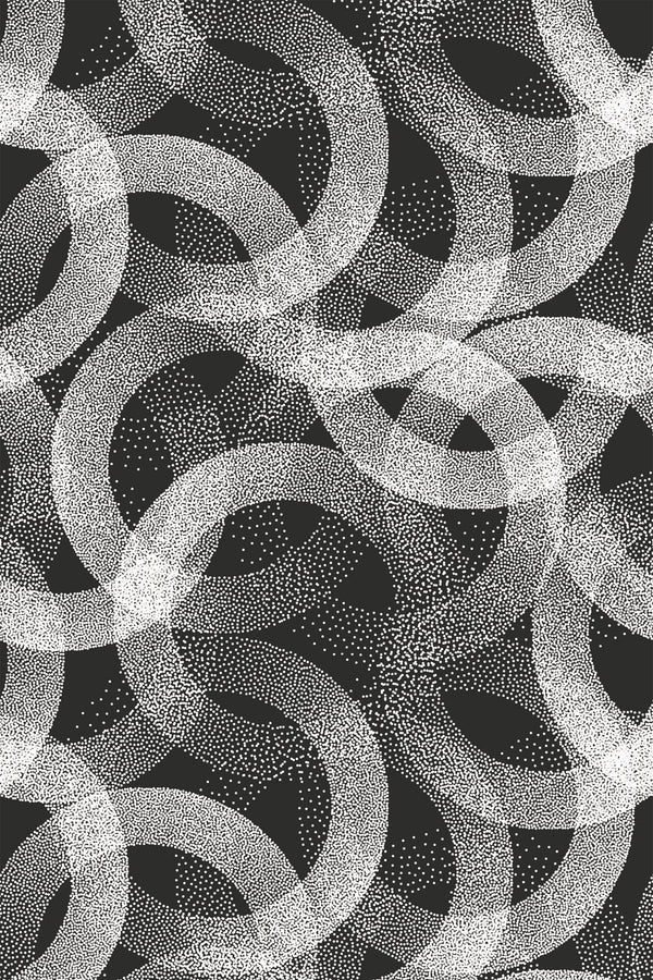 Abstract dotted lines