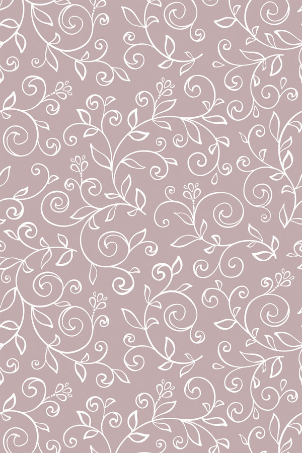 vintage simple floral wallpaper pattern repeat