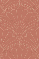 art deco dotted wallpaper pattern repeat