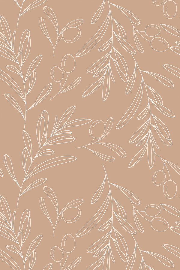 olive tree wallpaper pattern repeat