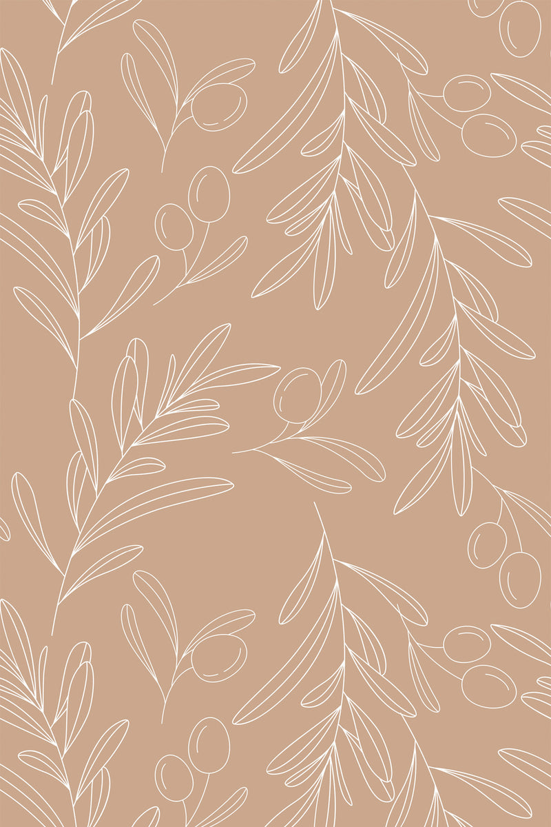 olive tree wallpaper pattern repeat