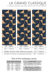 retro tile peel and stick wallpaper specifiation