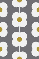Retro flower line