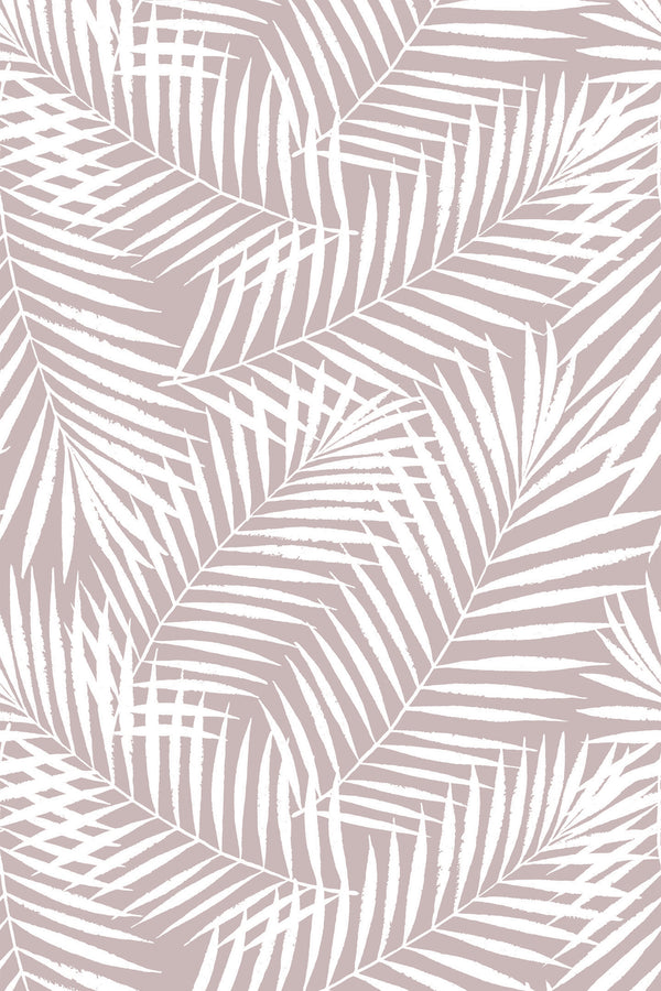 jungle palm leaf wallpaper pattern repeat